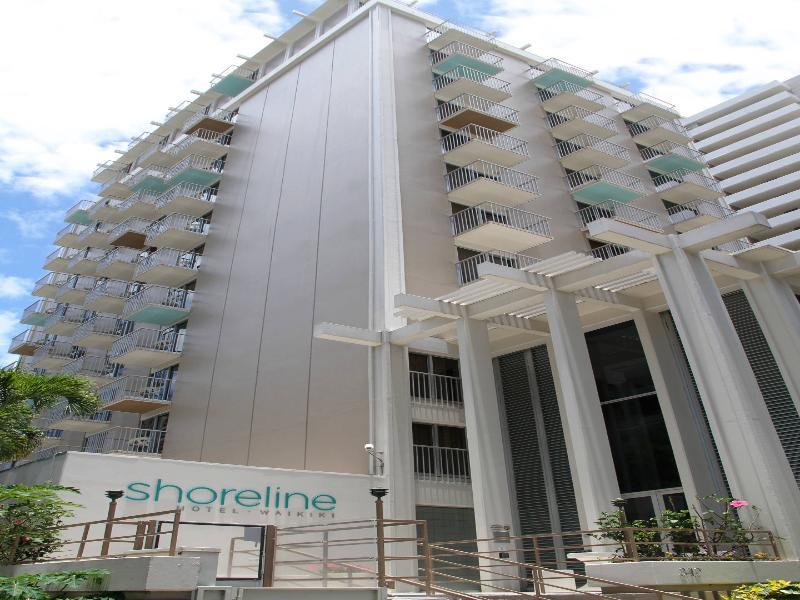 Shoreline Hotel Waikiki Honolulu Eksteriør billede